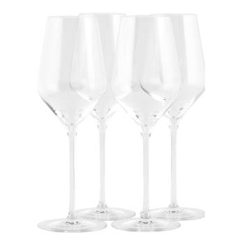 Abigails Romanza 4 Piece Crystal Assorted Glassware Set Wayfair