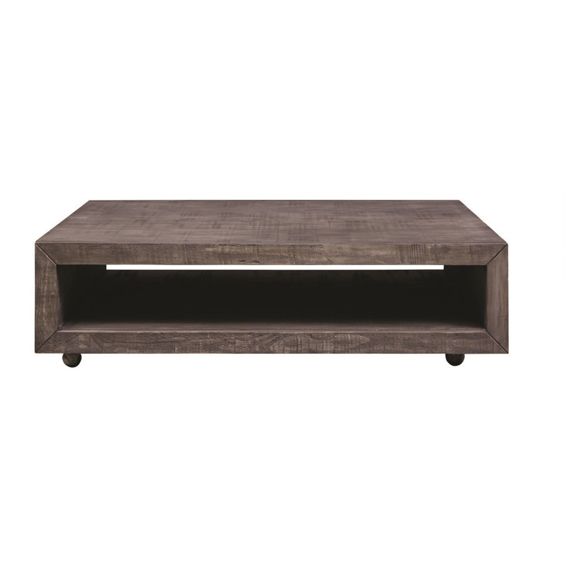 17 Stories Balfour Square Coffee Table With Casters Reviews
