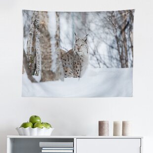 Animal Snow Leopard Decor Bedroom Living Room Dorm Wall Hanging Tapestry