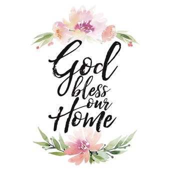 Dexsa Woodland Grace God Bless Our Home Textual Art On Wood Wayfair