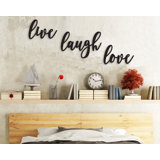 Live Love Laugh Wall Decor Wayfair