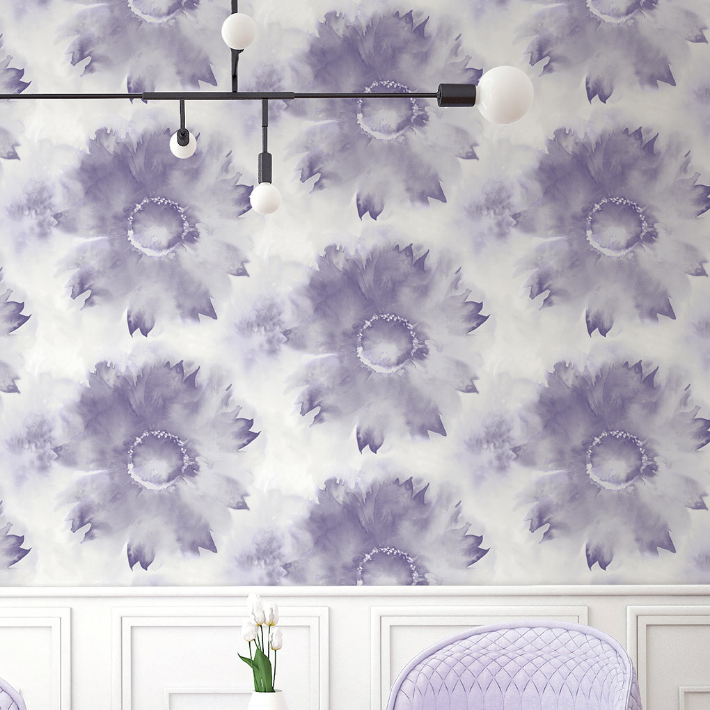 Wrought Studio Jacey Sunflower 33 L X 5 W Wallpaper Roll Wayfair Wrought Studio Jacey Sunflower 33 L X 5 W Wallpaper Roll Wayfair