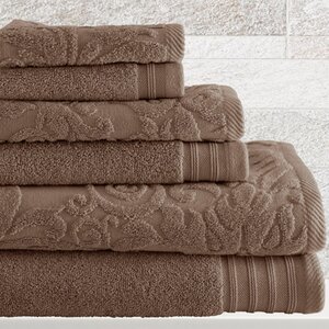 Jarred 6 Piece Cotton Towel Set