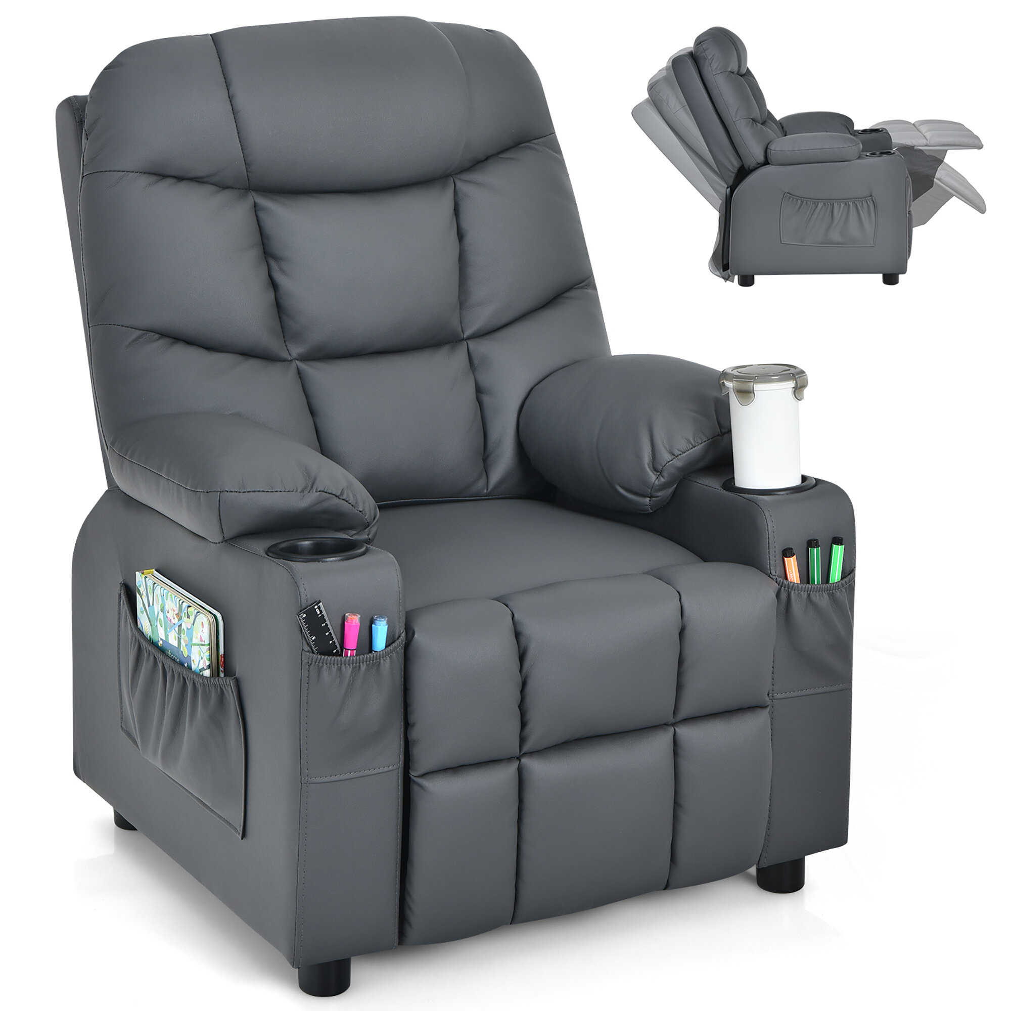 homcom recliner chair