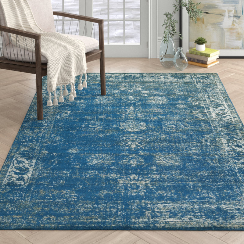 Brandt Persian Inspired Blue Area Rug & Reviews Joss & Main