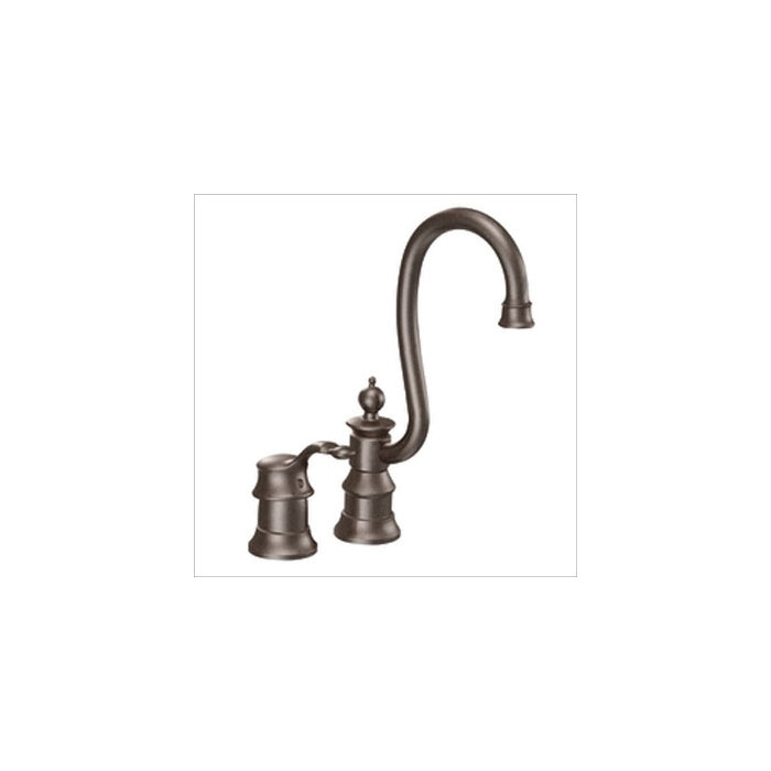 Moen Waterhill Single Handle Kitchen Faucet Wayfair Ca
