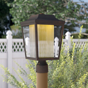 Best Beedle Outdoor 1-Light LED Post Lantern By Red Barrel Studio Outdoor Lighting Beedle Outdoor 1-Light LED Post Lantern By Red Barrel Studio Outdoor Lighting