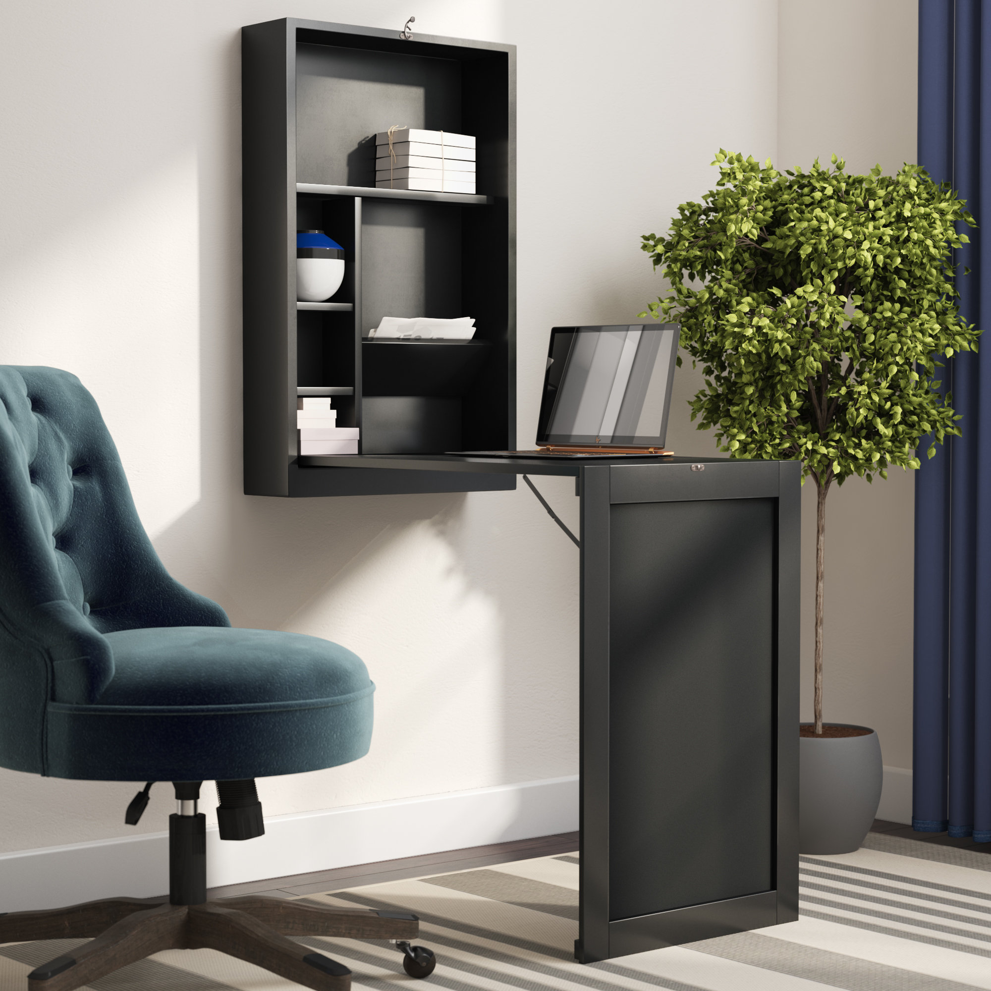 Zipcode Design Diamond Floating Desk Wayfair