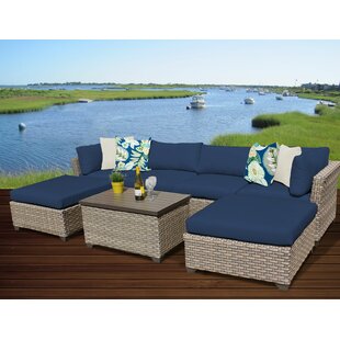 View Monterey 7 Piece Sectional Seating Group with