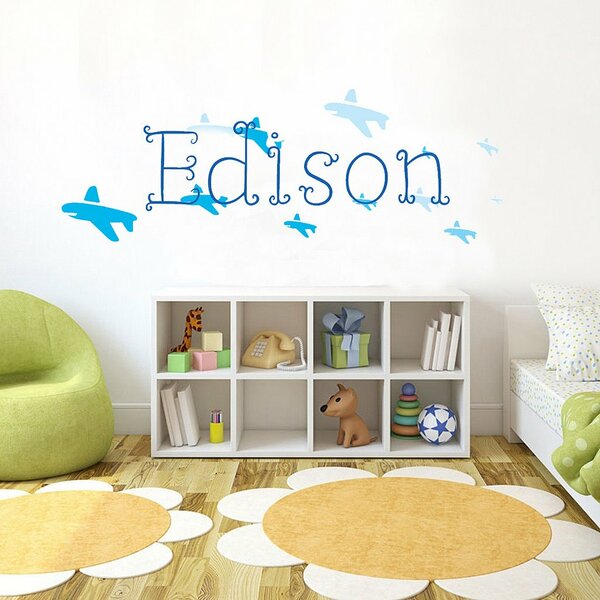 baby name on nursery wall ideas