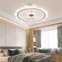 19.7in Simple Close to Ceiling Lighting for Bedroom Dining Room Balcony-l:50cm w:50cm -36W-1 Two-Color Light 19.7in Square Ceiling Lighting Flush Mount