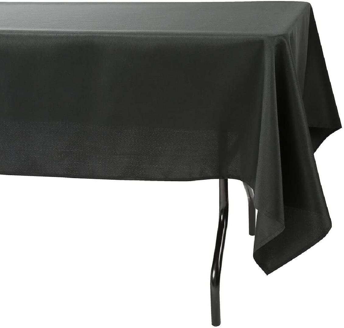 60x126 in 100% Cotton Rectangular Seamless Tablecloth~Wedding~NEW 