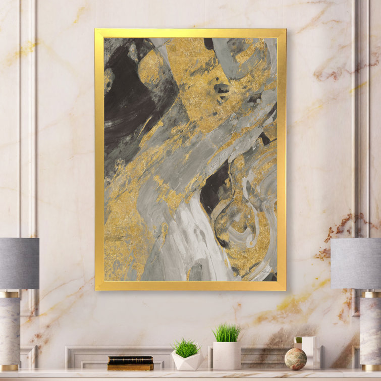 modern gold frame