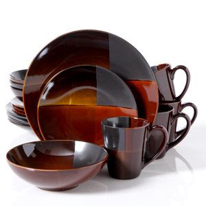 Laurel Valley 16 Piece Dinnerware Set, Service for 4