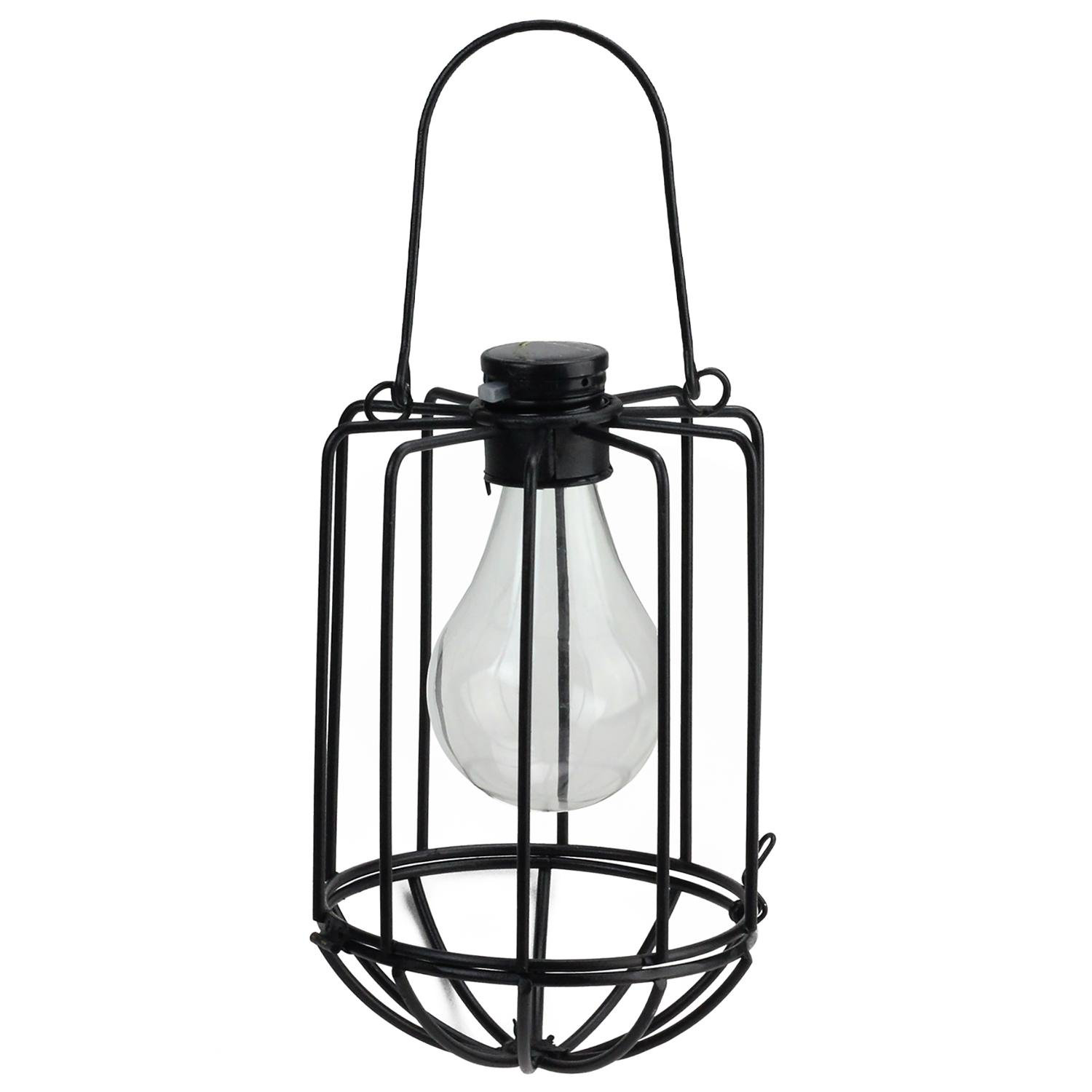 Williston Forge Chessani Cylindrical Solar Powered 1-Light ...