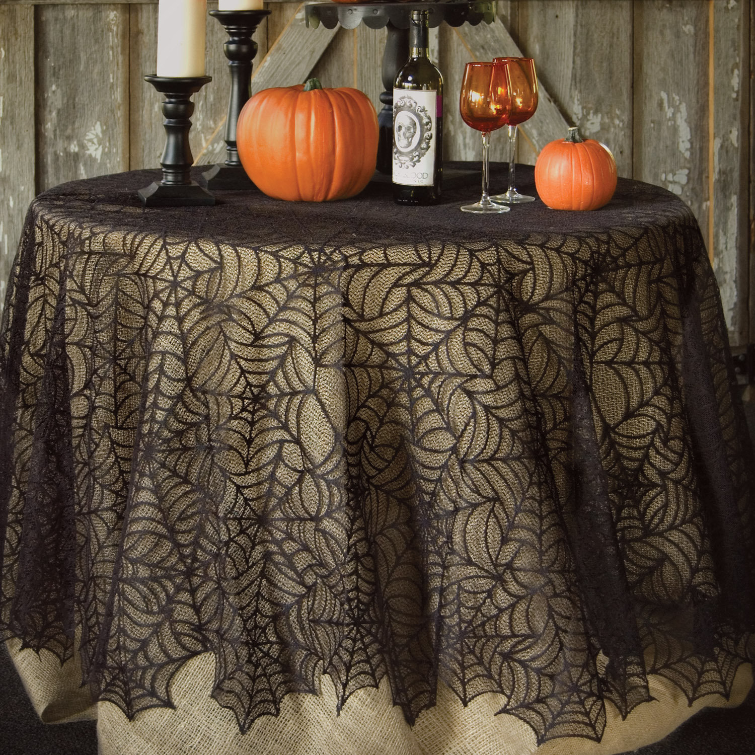 Heritage Lace Spider  Round Tablecloth & Reviews Wayfair