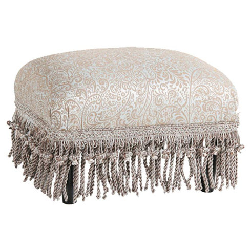 Jennifer Taylor Fiona Traditional Decorative Ottoman & Reviews | Wayfair