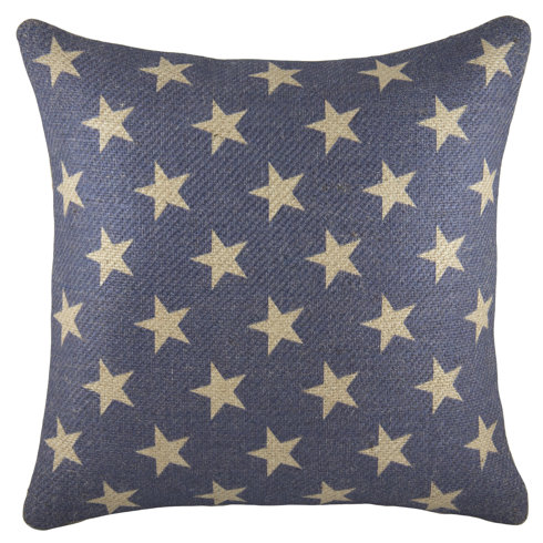Blue Patriotic Pillow 4th of July Celebration