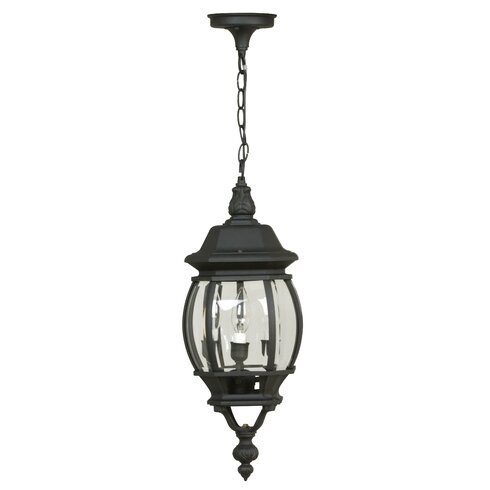 Craftmade French Country 3-Light Outdoor Hanging Lantern & Reviews ...