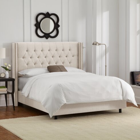 Maher Upholstered Panel Bed