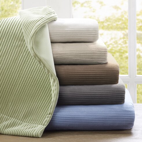Beautyrest Micro Fleece Heated Blanket & Reviews | Wayfair
