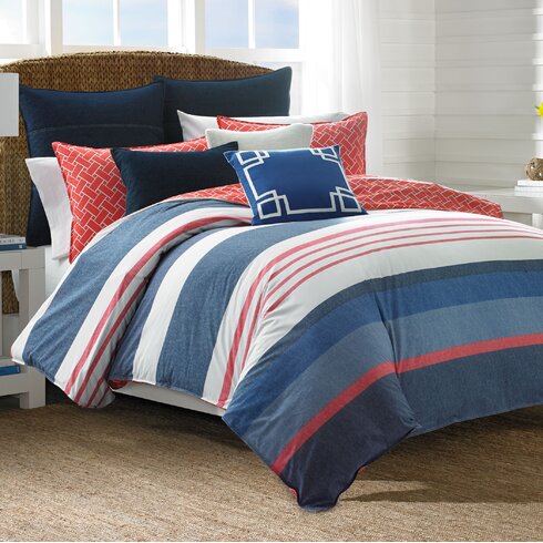 Nautica Hawes Reversible Duvet Cover Set & Reviews | Wayfair