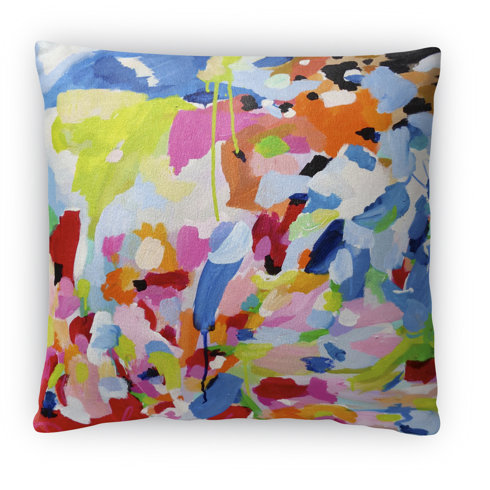 Benajah Fleece Throw Pillow