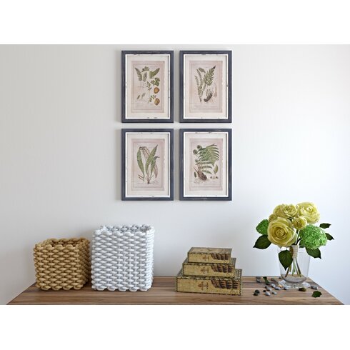 Alcott Hill Botanical Framed Painting Print Set & Reviews | Wayfair