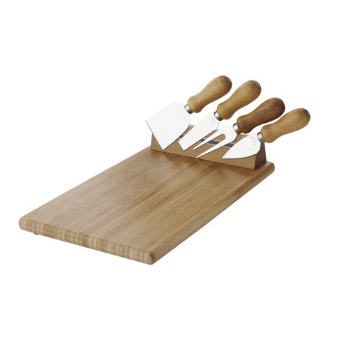 Natural Home Magnetic 5 Piece Cheese Platter Set & Reviews | Wayfair