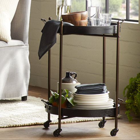 Metal Bar Cart