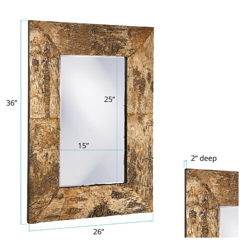 Birch Lane Birch Bark Mirror & Reviews | Wayfair.ca