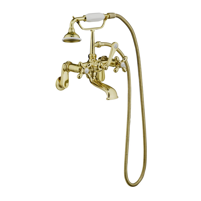 Barclay Tub Wall Mounted Filler With Elephant Spout Reviews Default Name