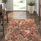 Luxury Red 8 X 10 Area Rugs Perigold
