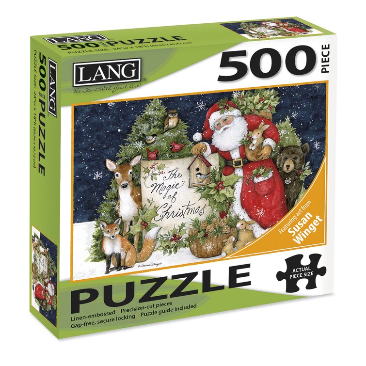 Kyus 2021 Christmas Jigsaw Puzzle Picture Juguete Para Alivi 