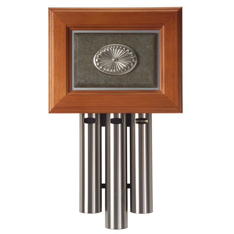 Darby Home Co Door Chime With Antique Pewter And Rustic Gold Wayfair