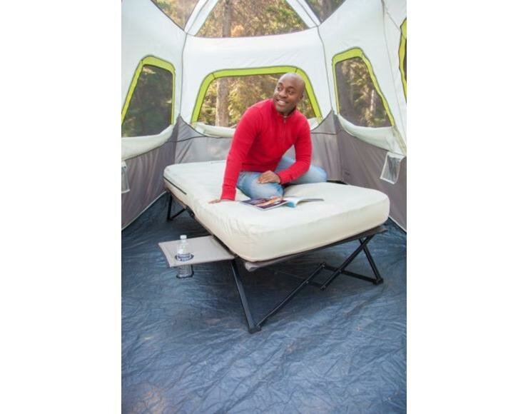 framed inflatable air bed