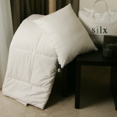 All Season Silk Filled Comforter Silx Bedding Size King