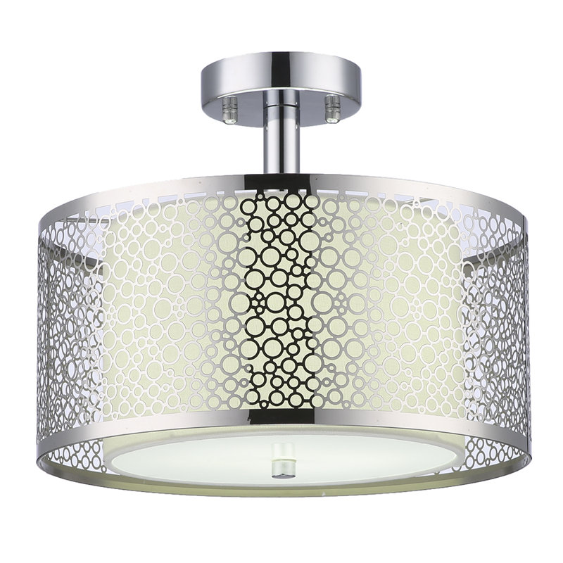 Modern Bedroom Pendant Ceiling Light Hallway Semi Flush ...