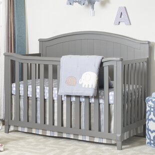 rustic grey crib set