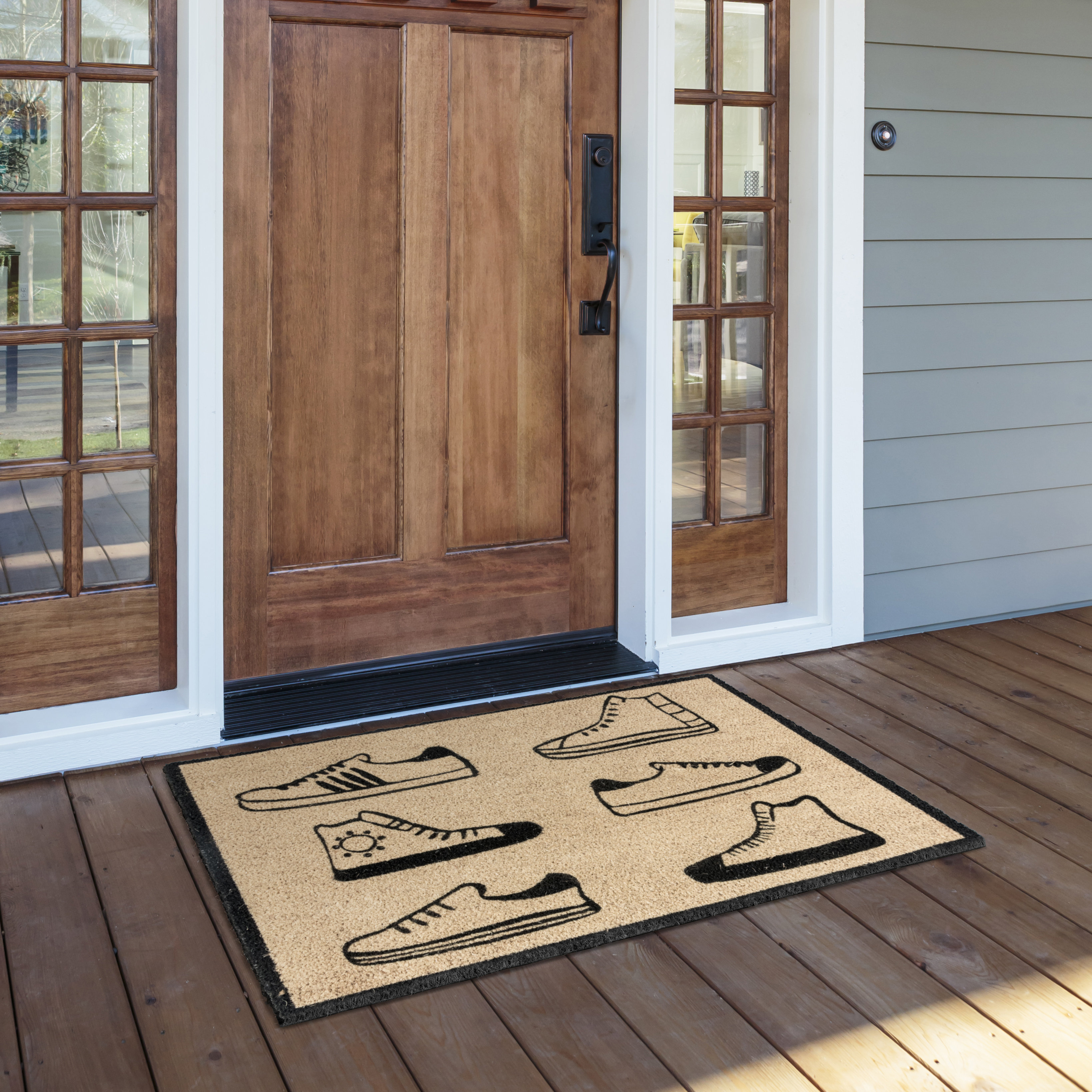 Wrought Studio Rehm Coir Fiber 36 In X 24 In Outdoor Door Mat