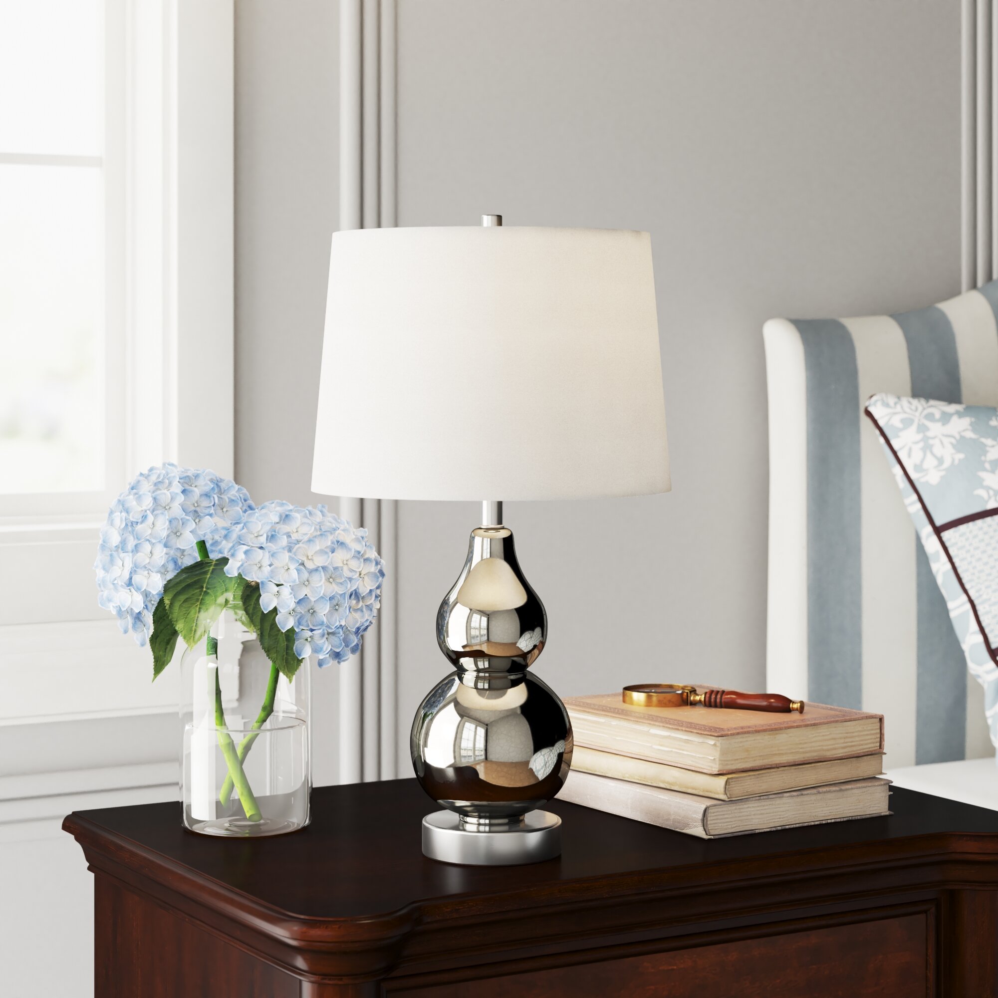 Mercer41 Herold Glass Table Lamp & Reviews | Wayfair