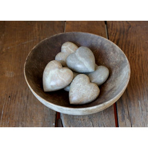 Decorative Heart Soapstone Vase Filler (Set of 6)