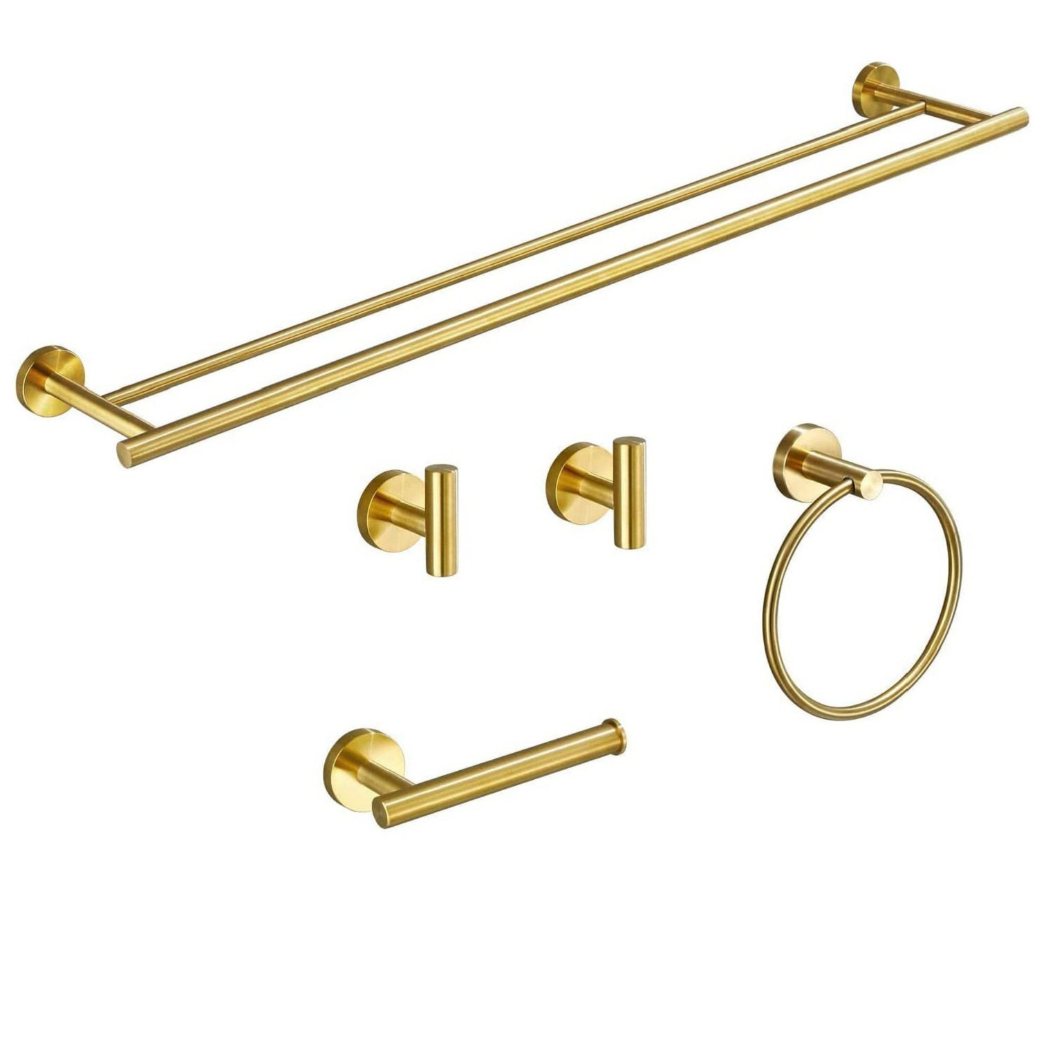 Interbath 5 Piece Bathroom Hardware Set & Reviews Wayfair