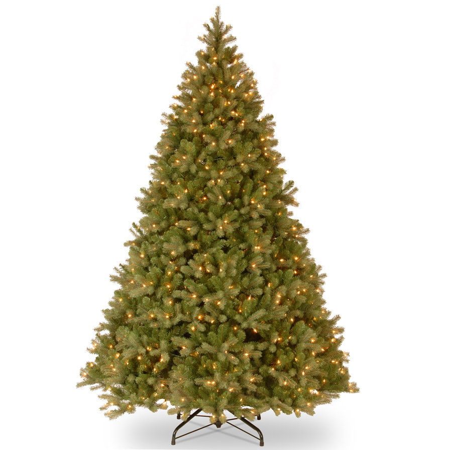 Downswept Douglas Green Fir Artificial Christmas Tree With 1200 Downswept Douglas Green Fir Artificial