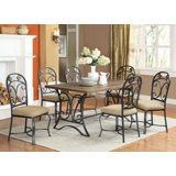 Casa 7 Piece Dining Set by Fleur De Lis Living