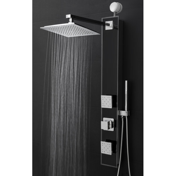 Akdy Diverter Rain Shower Head Panel With Mage Function Akdy Diverter Rain Shower Head Panel With Mage Function Reviews Wayfair