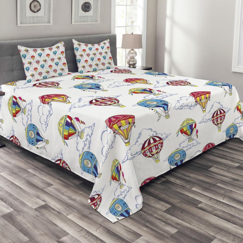 East Urban Home Colorful Coverlet Set 