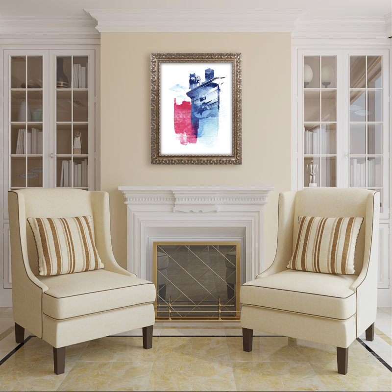Trademark Art This Is My Town Ornate Framed Painting Print On Canvas Wayfair