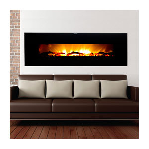 Valencia Extra Wide Wall Mount Electric Fireplace