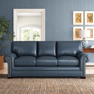 Farmhouse Rustic Leather Sofas Birch Lane